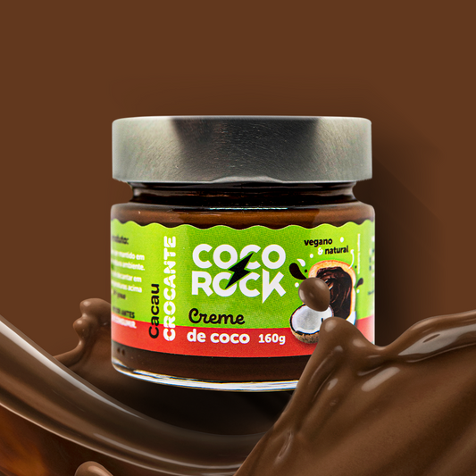 Creme de Coco Rock - Cacau Crocante