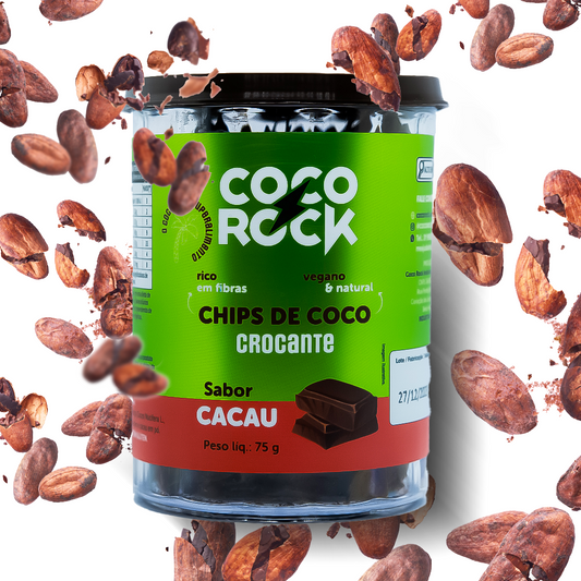 Chips de Coco - Cacau