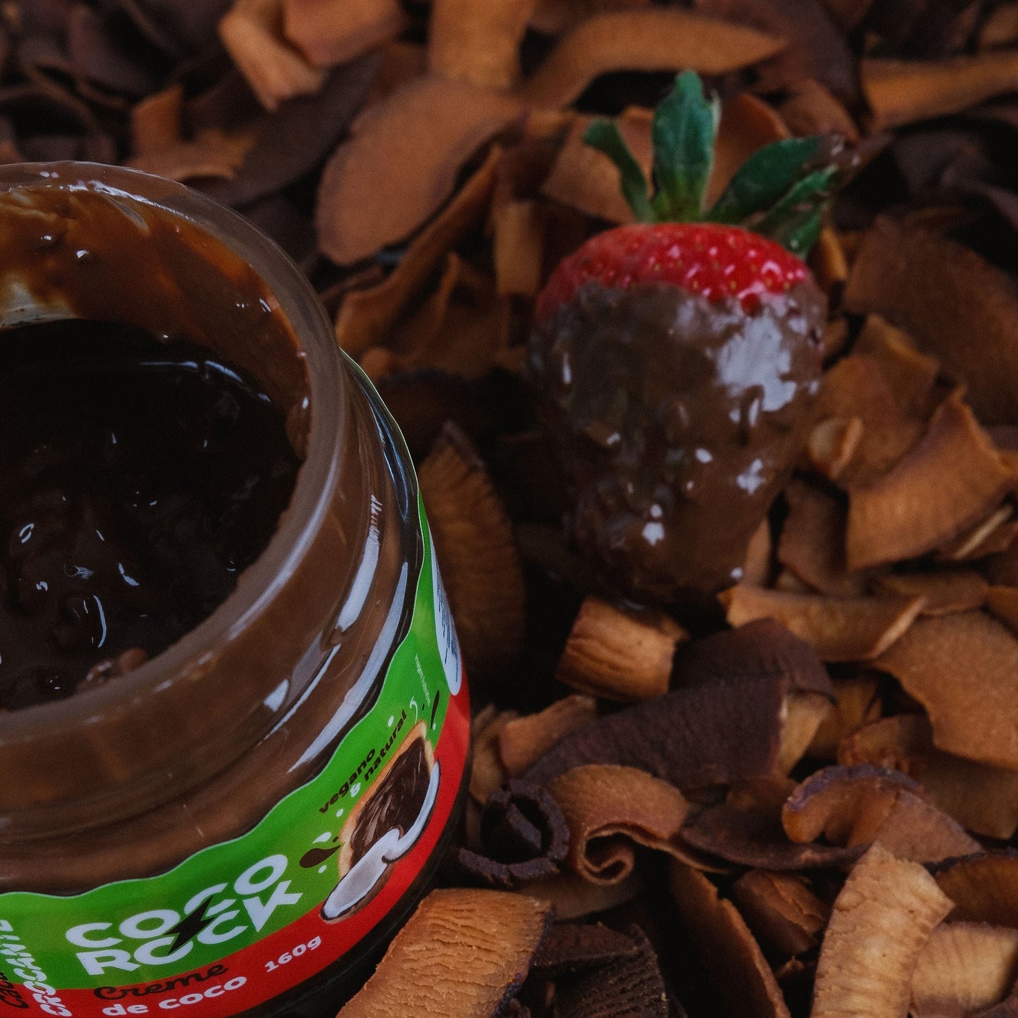 Creme de Coco Rock - Cacau Crocante