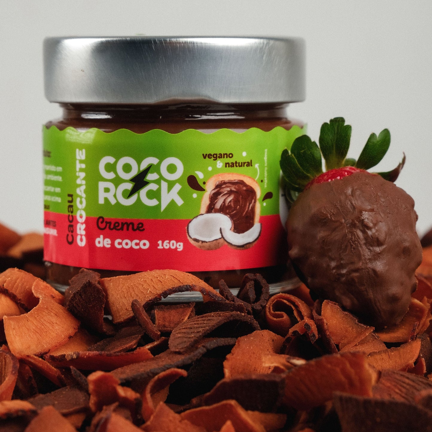 Creme de Coco Rock - Cacau Crocante