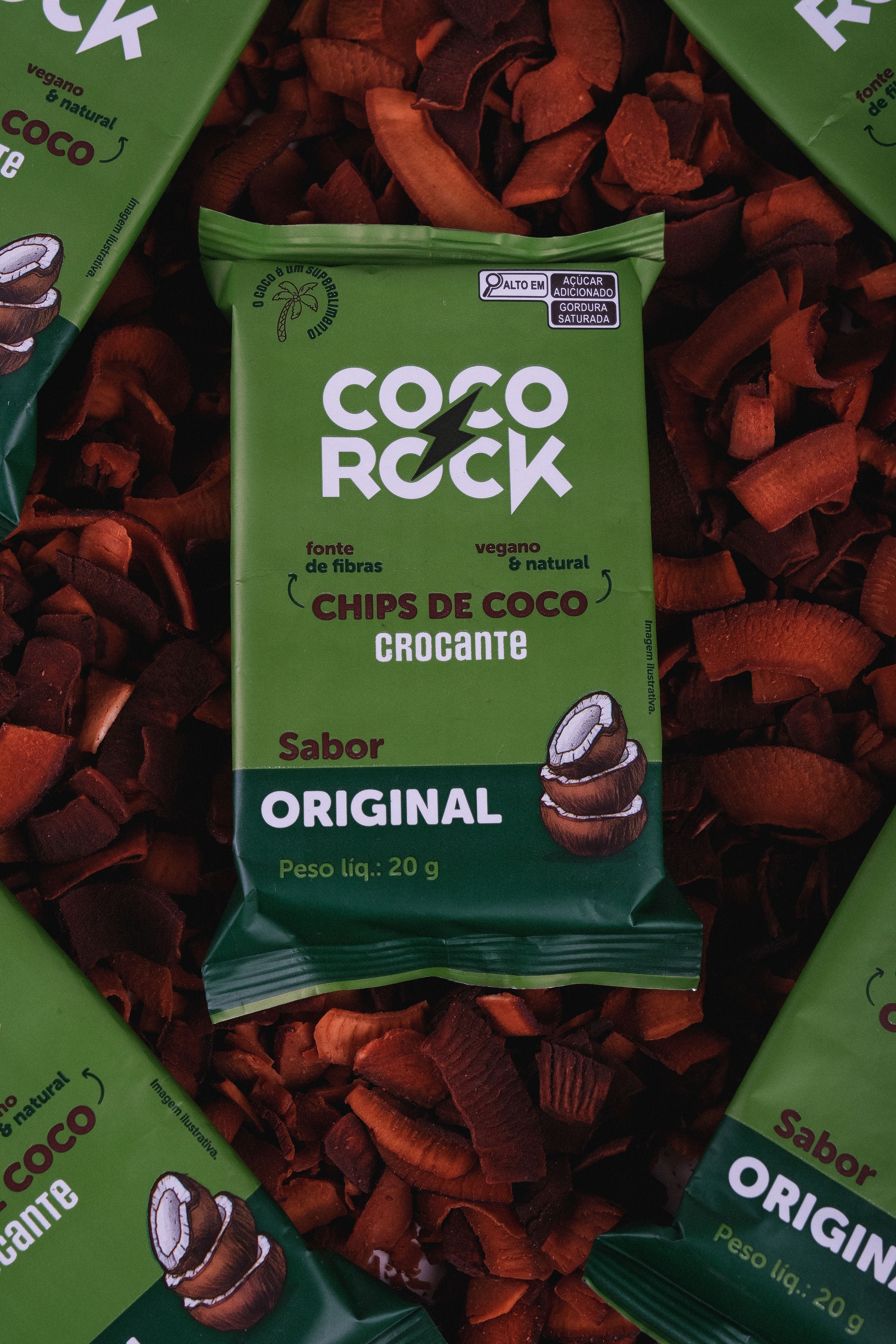 Combo Deu Coco Coco Rock | Kit Completo Chips de Coco – CocoRock